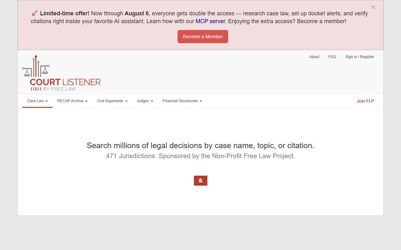 Thomas County court records CourtListener docket and opinion research