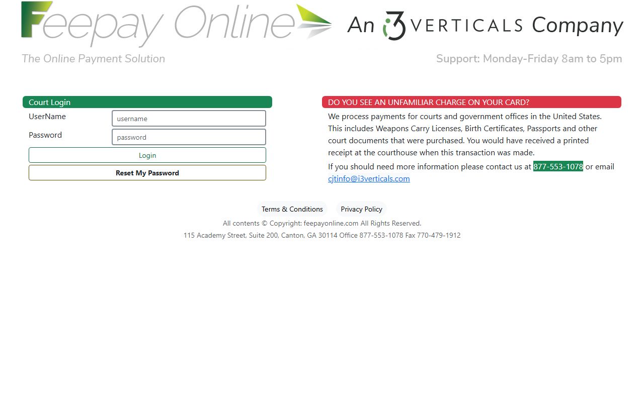 Thomas County marriage divorce records FeePayOnline certified marriage certificate request vendor